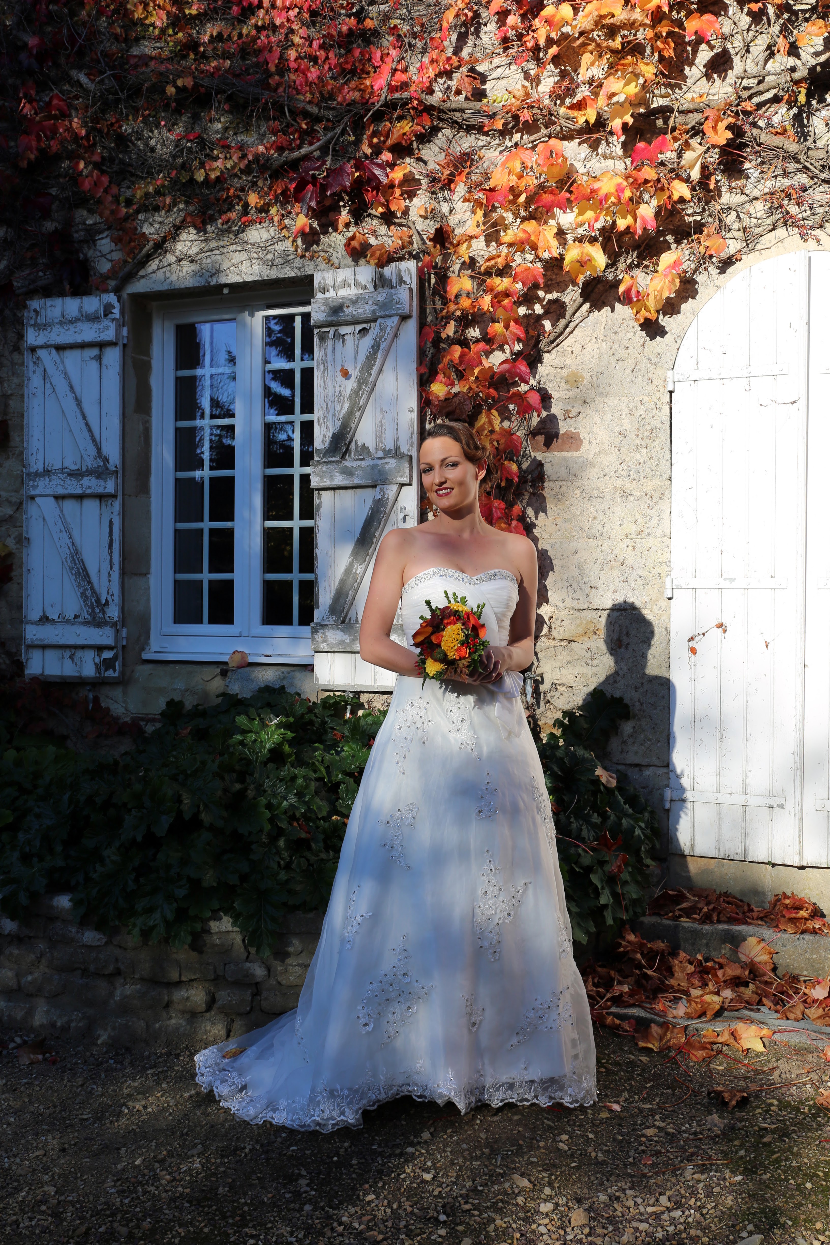 Mariage en automne Normandie